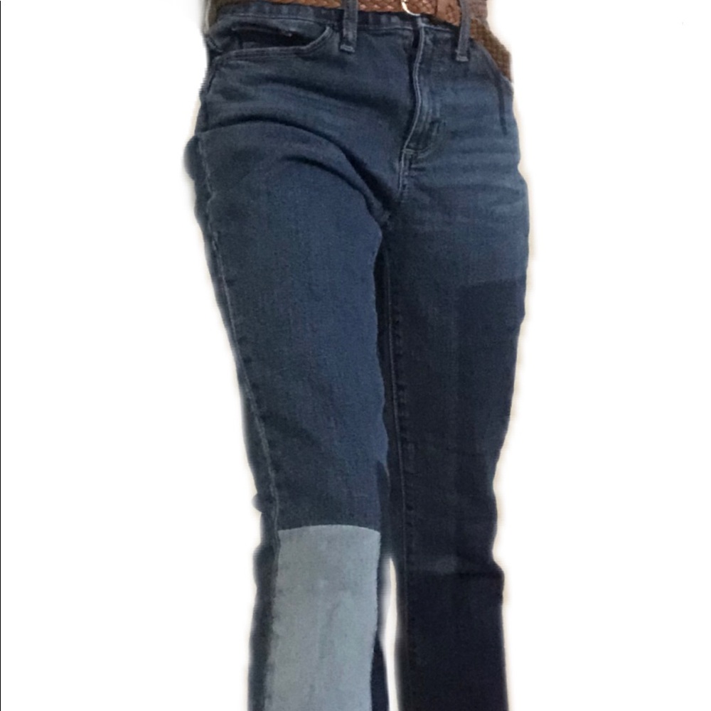 Color Block Jeans - Picture 2 of 4